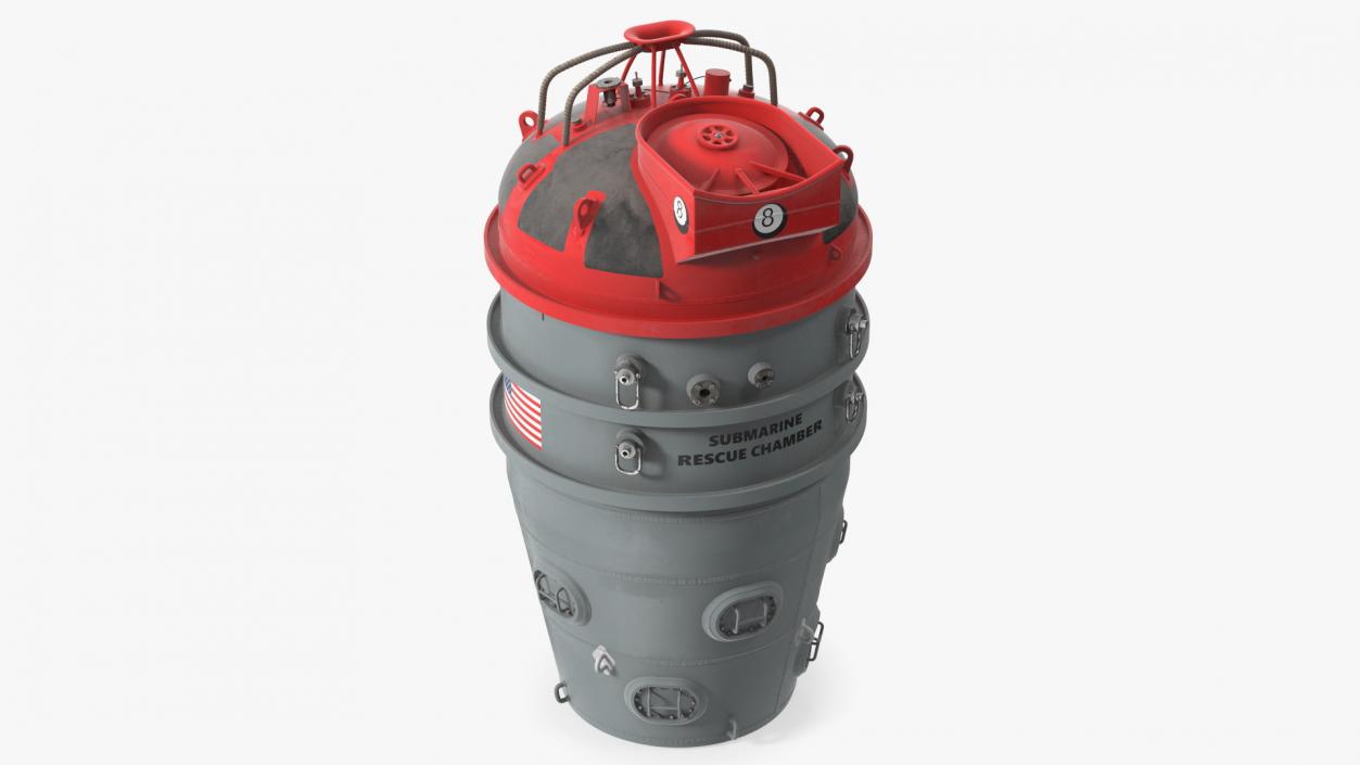 Submarine Rescue Chamber 3D model