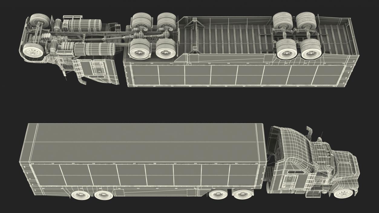 3D model Coca Cola Christmas Truck