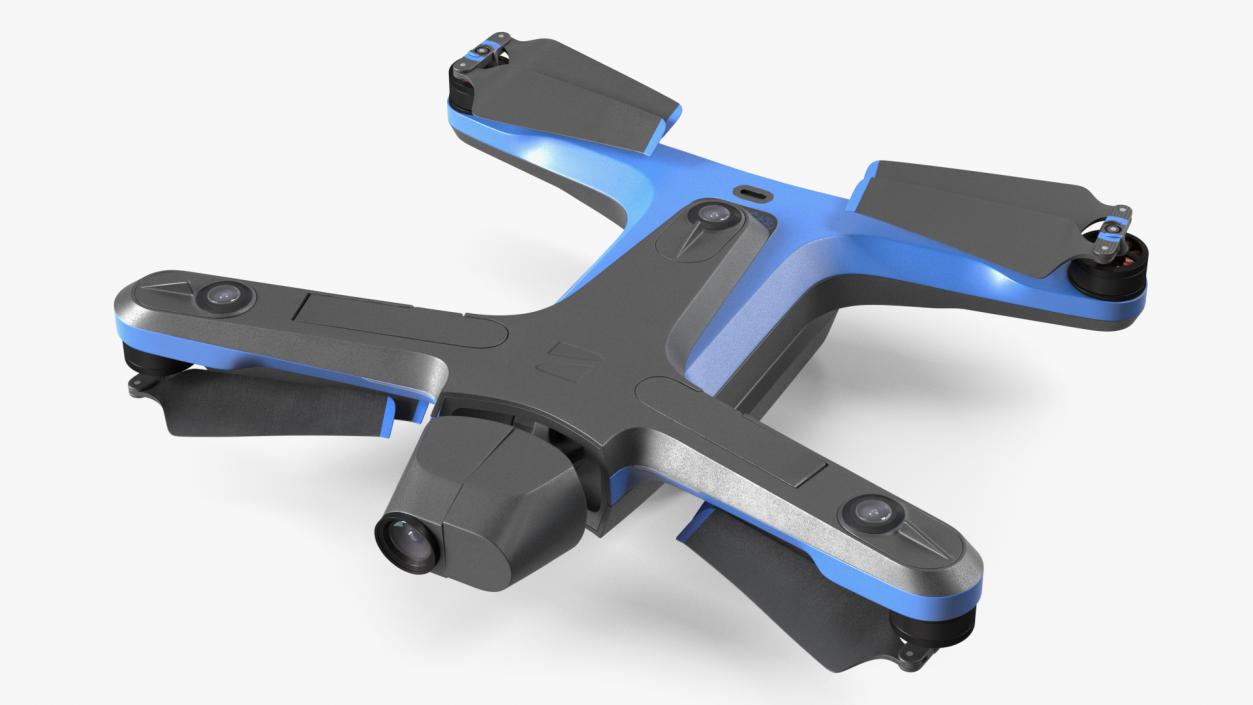 Skydio 2 Plus Drone Off State 3D model