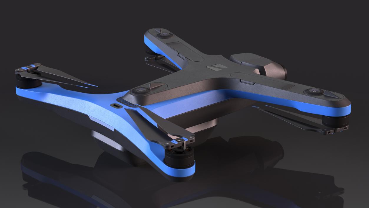 Skydio 2 Plus Drone Off State 3D model