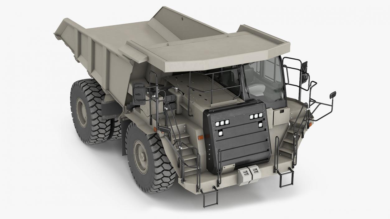 3D model Off Highway Dump Truck Clean Rigged