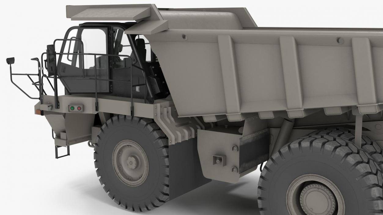 3D model Off Highway Dump Truck Clean Rigged