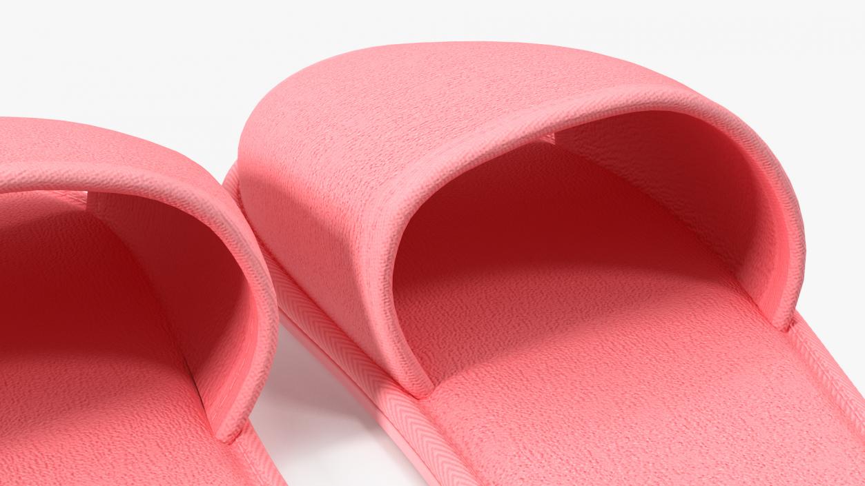 3D Pink Slippers model