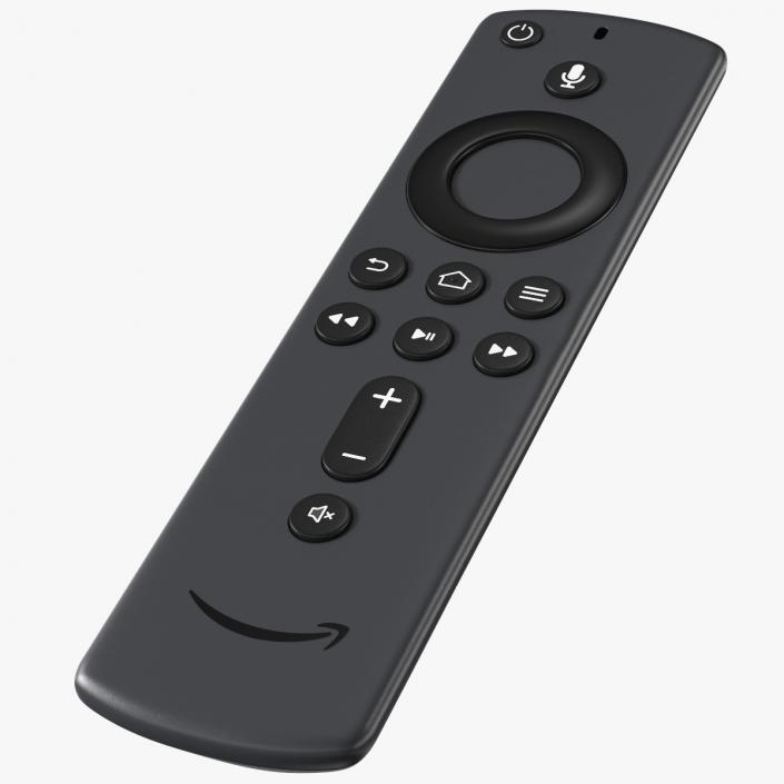 3D Amazon Alexa Voice Remote 2nd Gen model