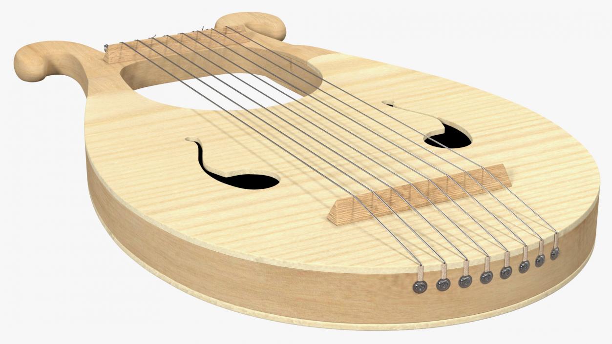 3D model Traditional Stringed Instruments Collection 5