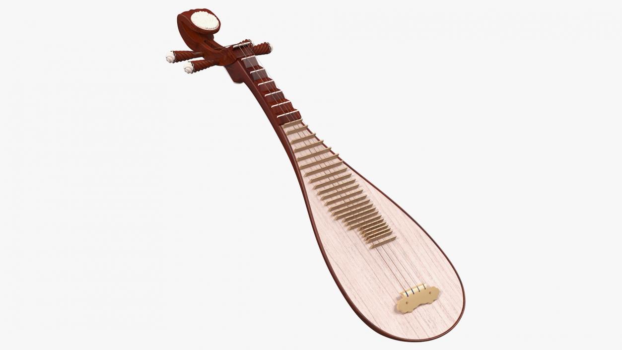 3D model Traditional Stringed Instruments Collection 5