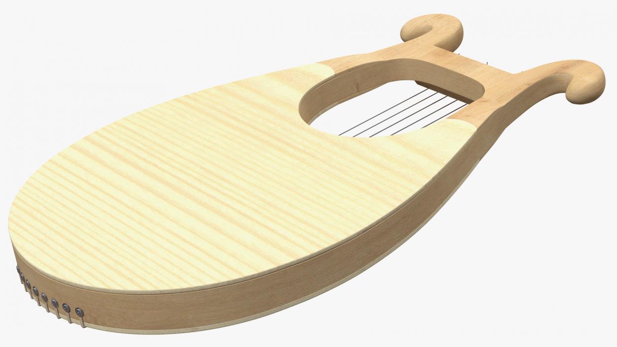 3D model Traditional Stringed Instruments Collection 5