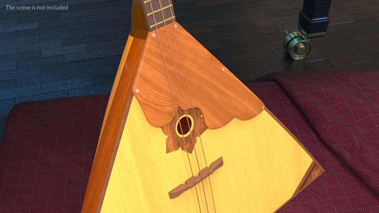 3D model Traditional Stringed Instruments Collection 5