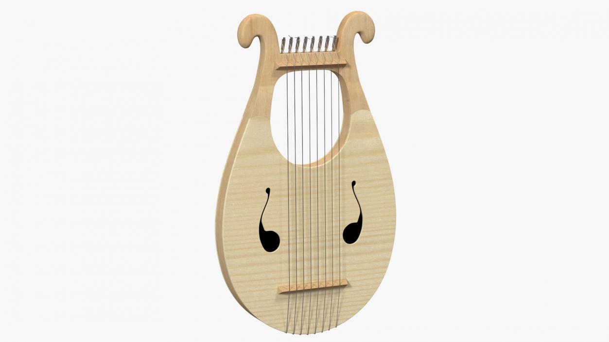 3D model Traditional Stringed Instruments Collection 5