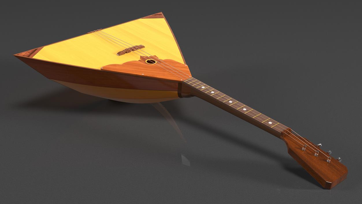 3D model Traditional Stringed Instruments Collection 5