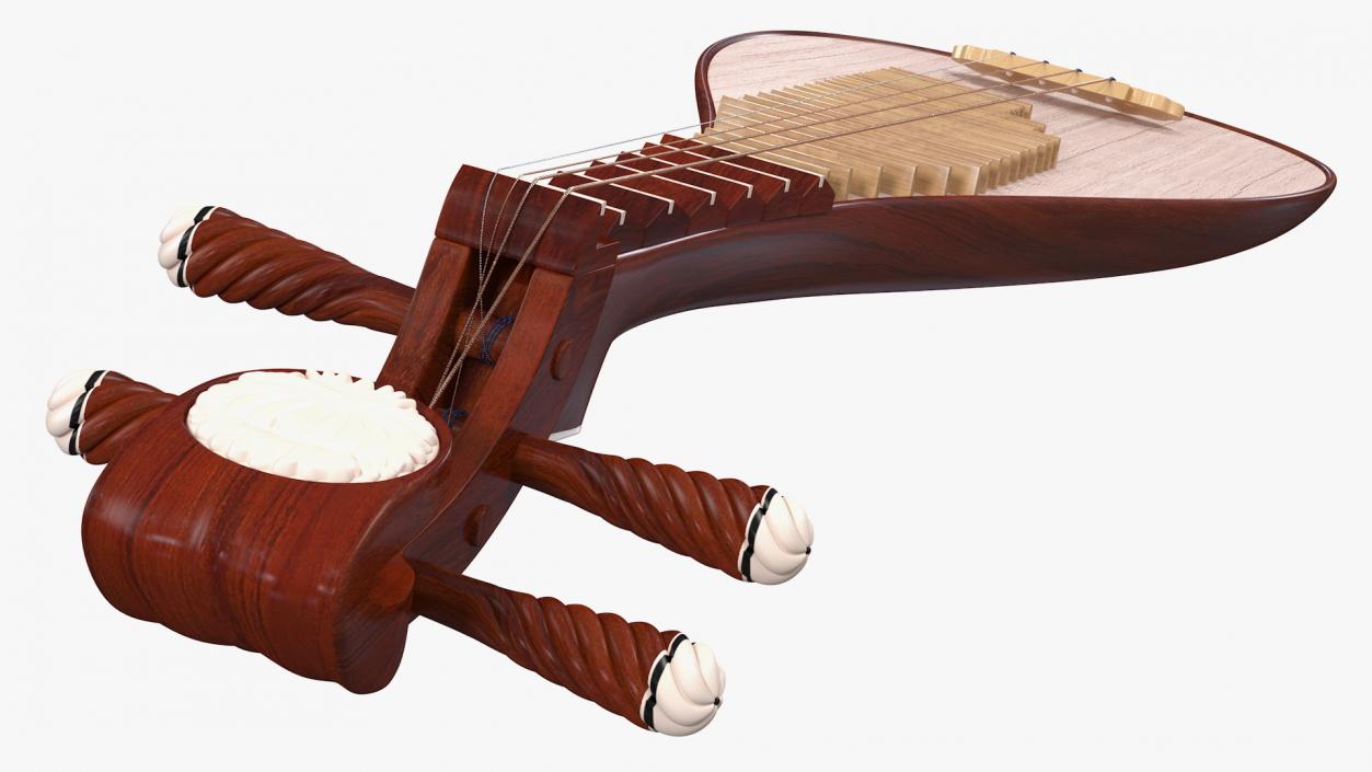 3D model Traditional Stringed Instruments Collection 5