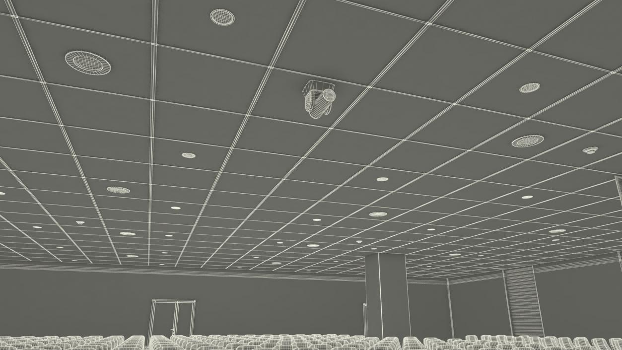 Conference Hall Filling Light 3D model