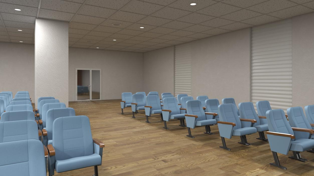 Conference Hall Filling Light 3D model