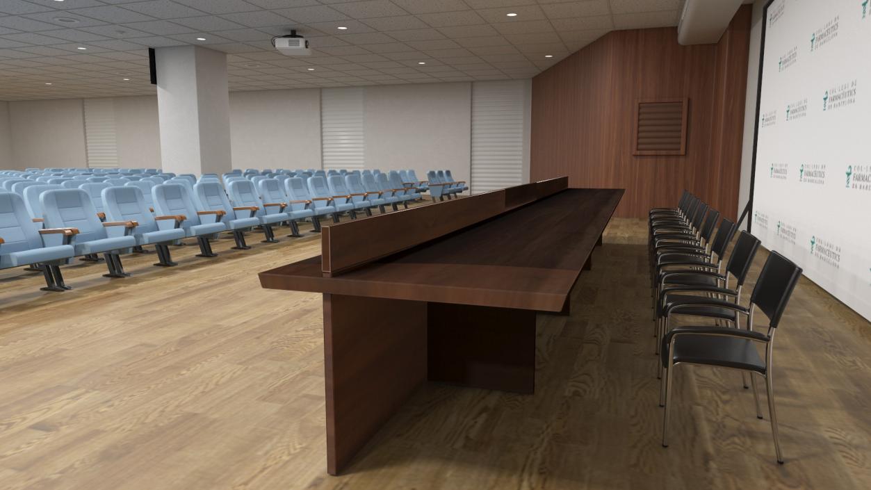 Conference Hall Filling Light 3D model