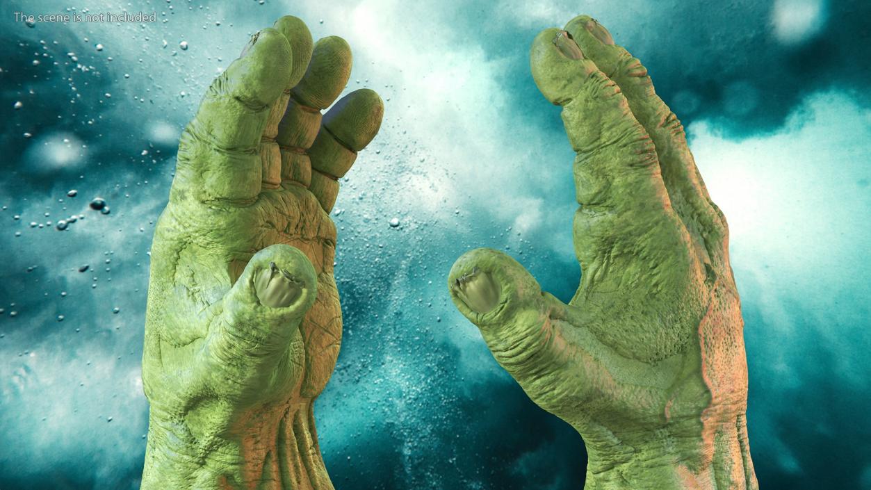 3D model Hulk Hands