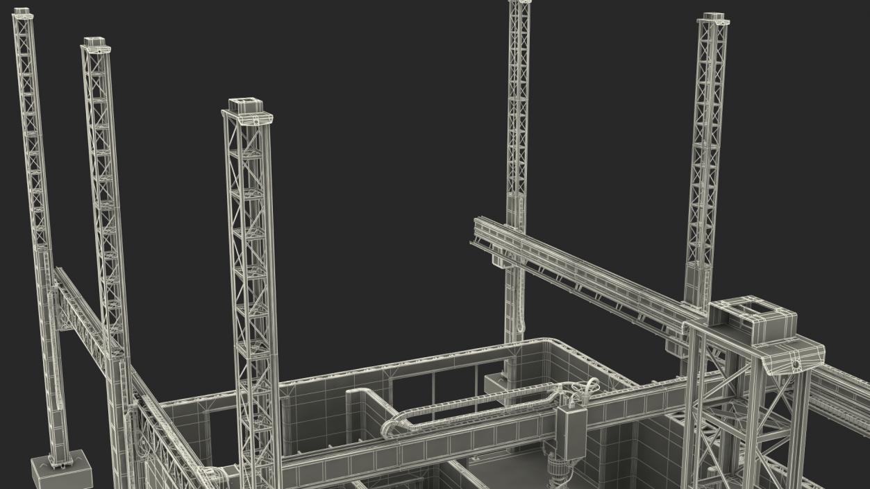 3D model Printing a Large Building