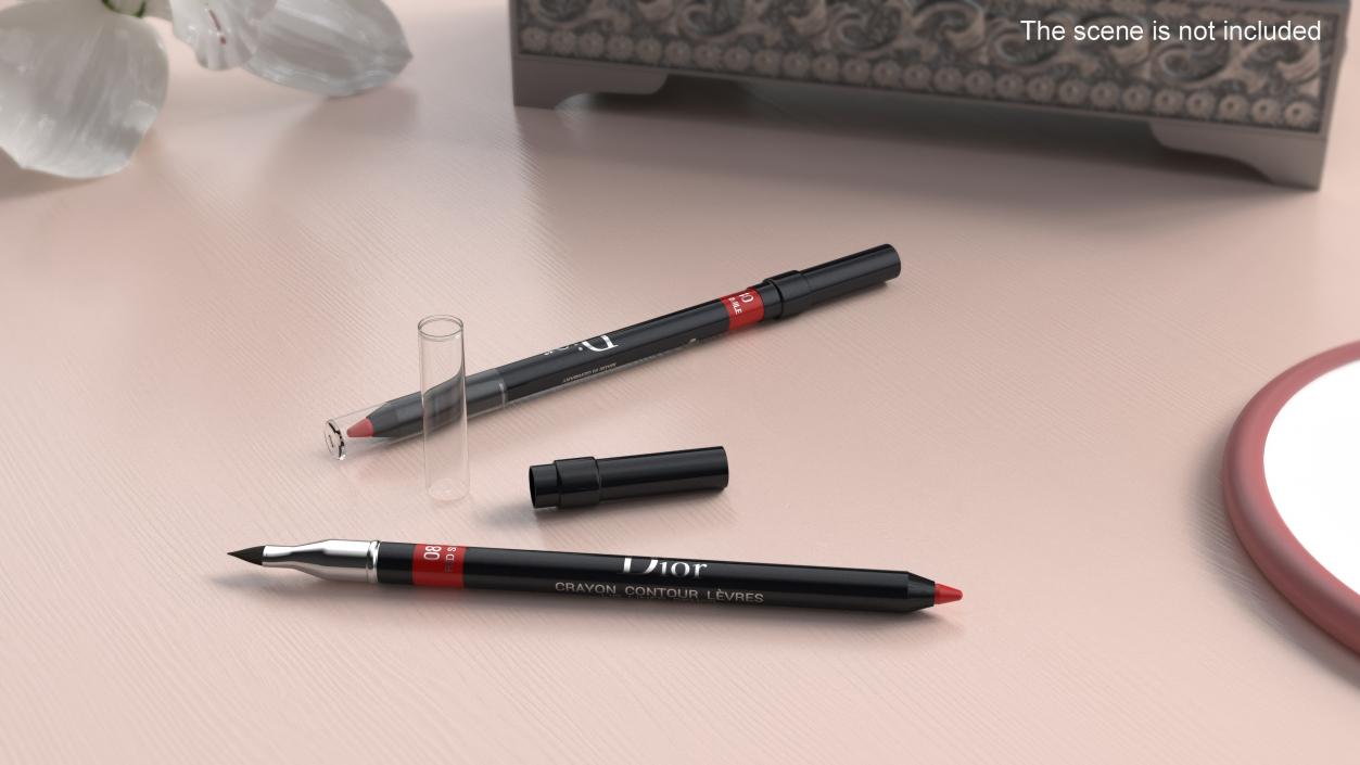 Dior Rouge Contour Lip Liner Pencil 2 3D