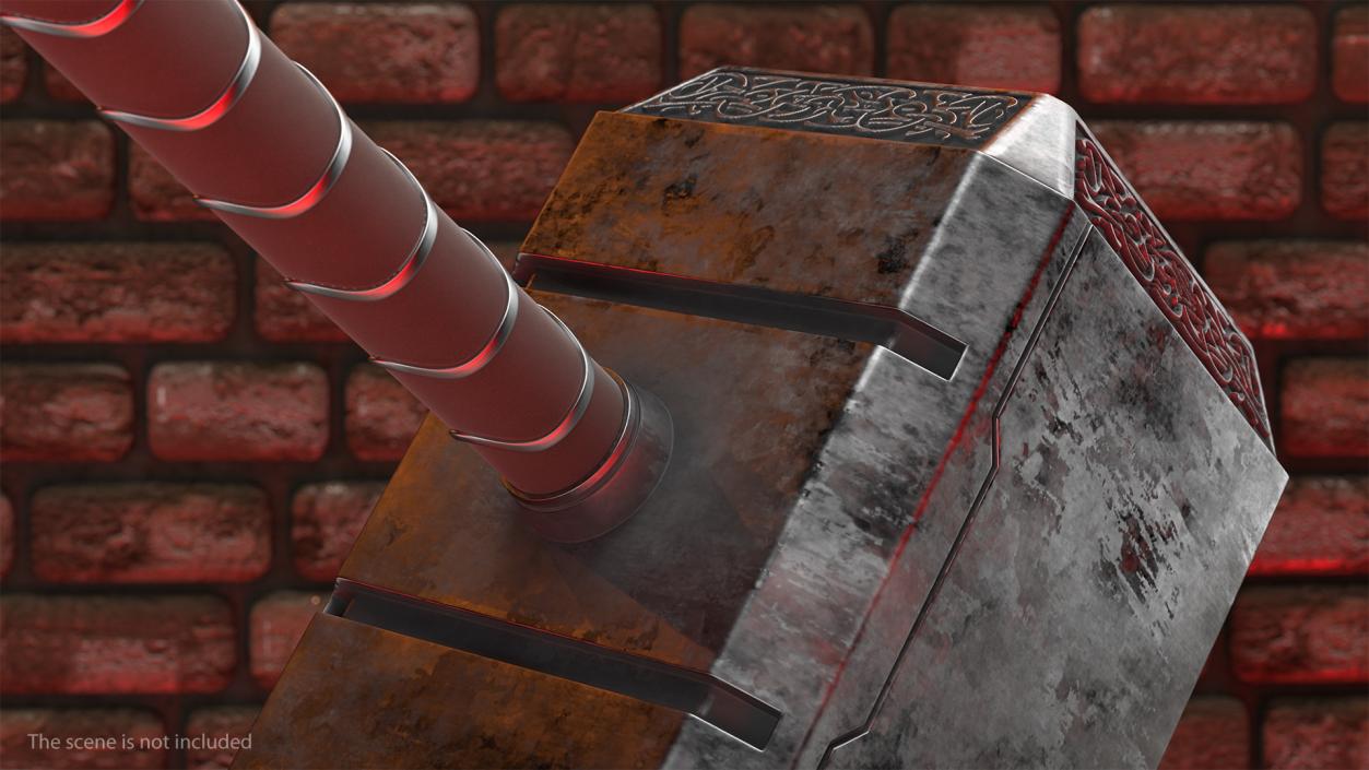 Thor Hammer Mjolnir 3D model