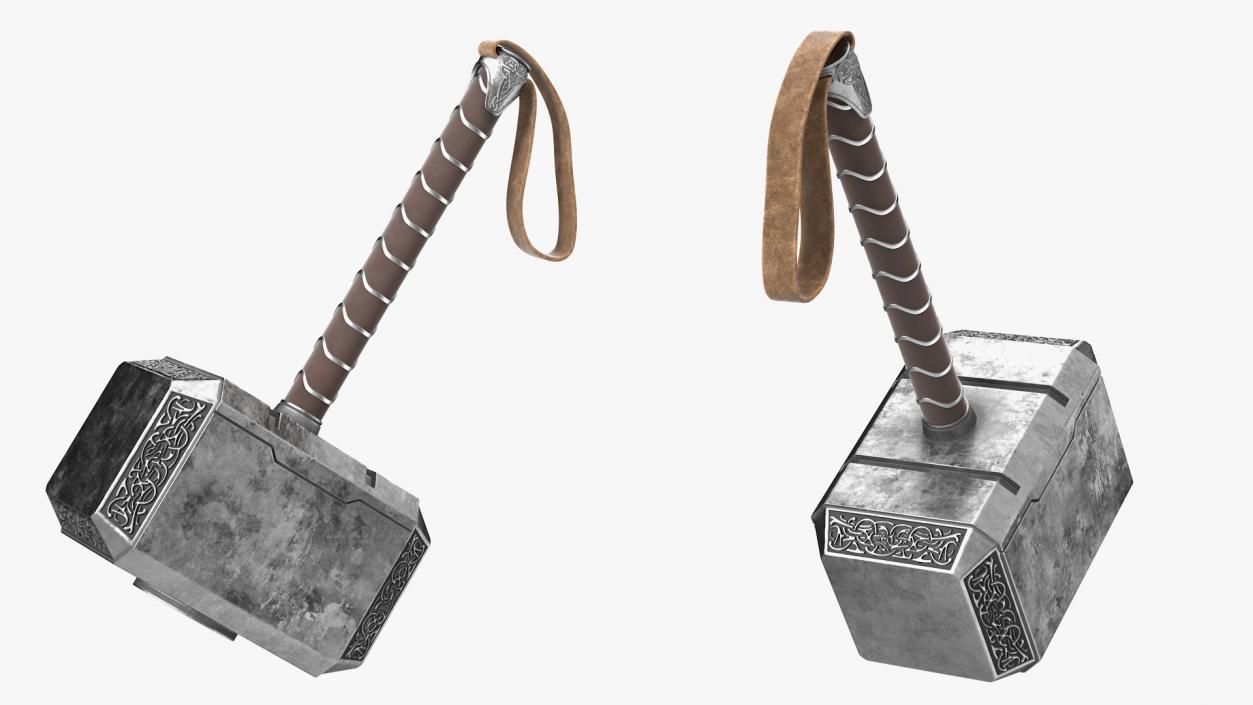 Thor Hammer Mjolnir 3D model