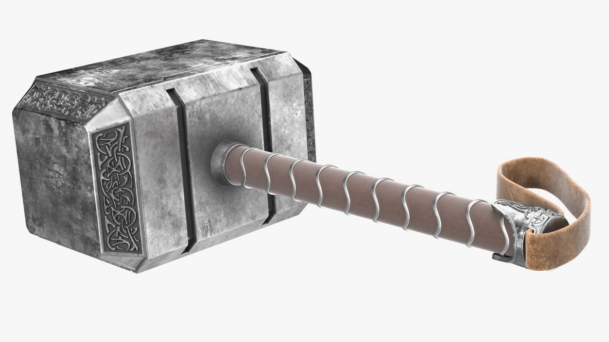 Thor Hammer Mjolnir 3D model