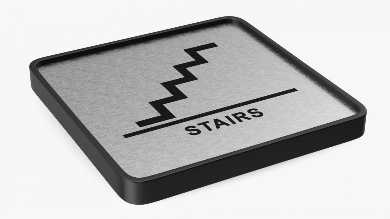 Stairs Compliance Sign 3D