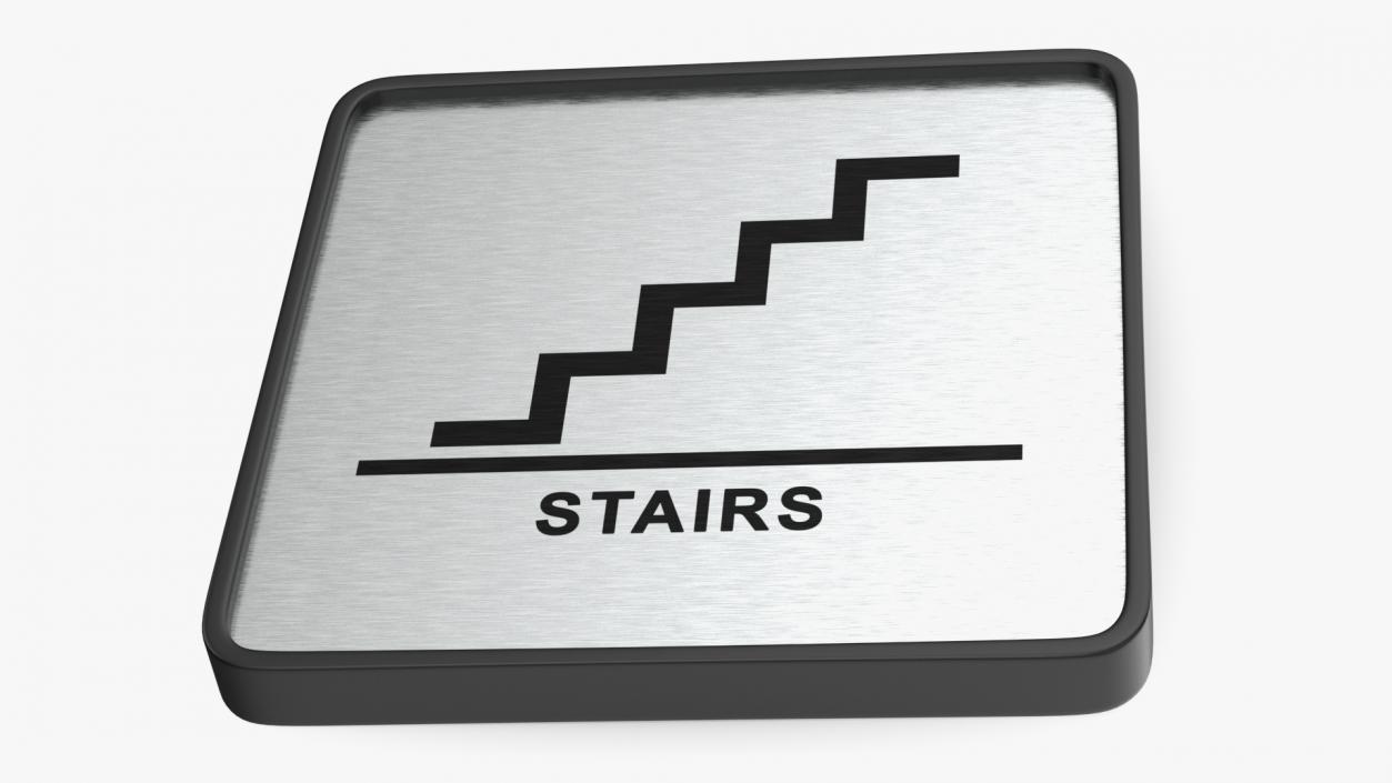 Stairs Compliance Sign 3D