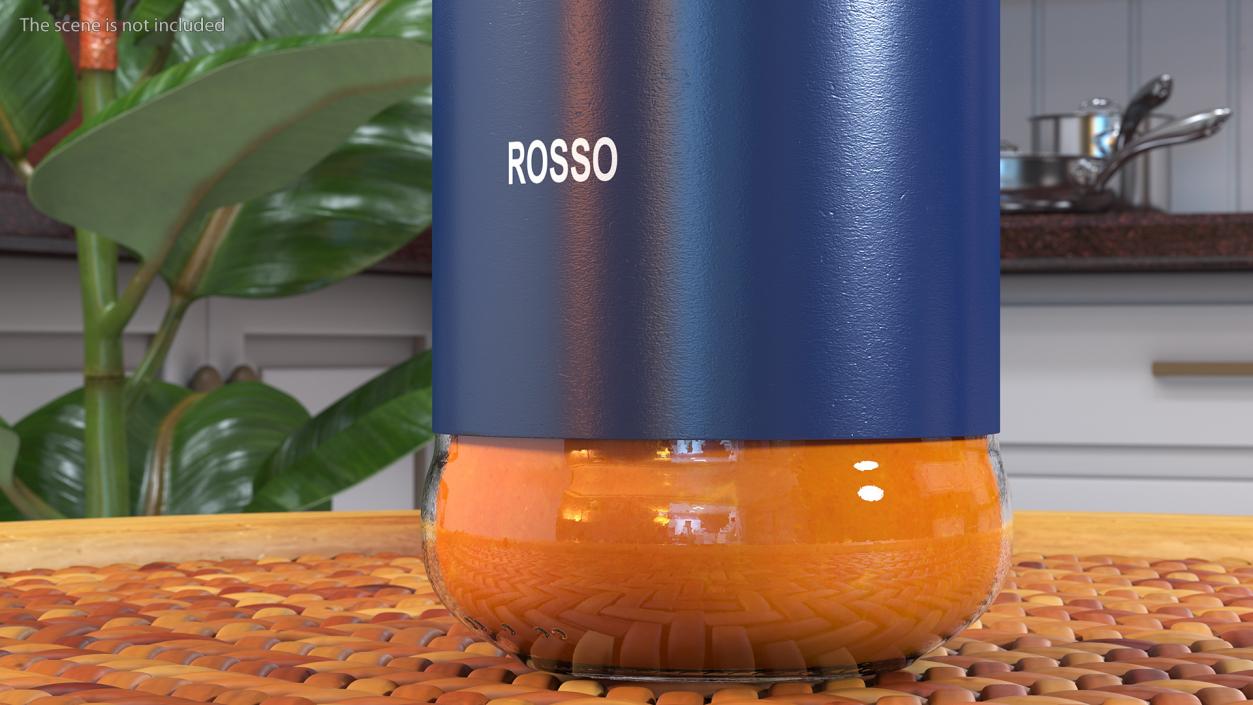 3D Rosso Pasta Sauce Pot