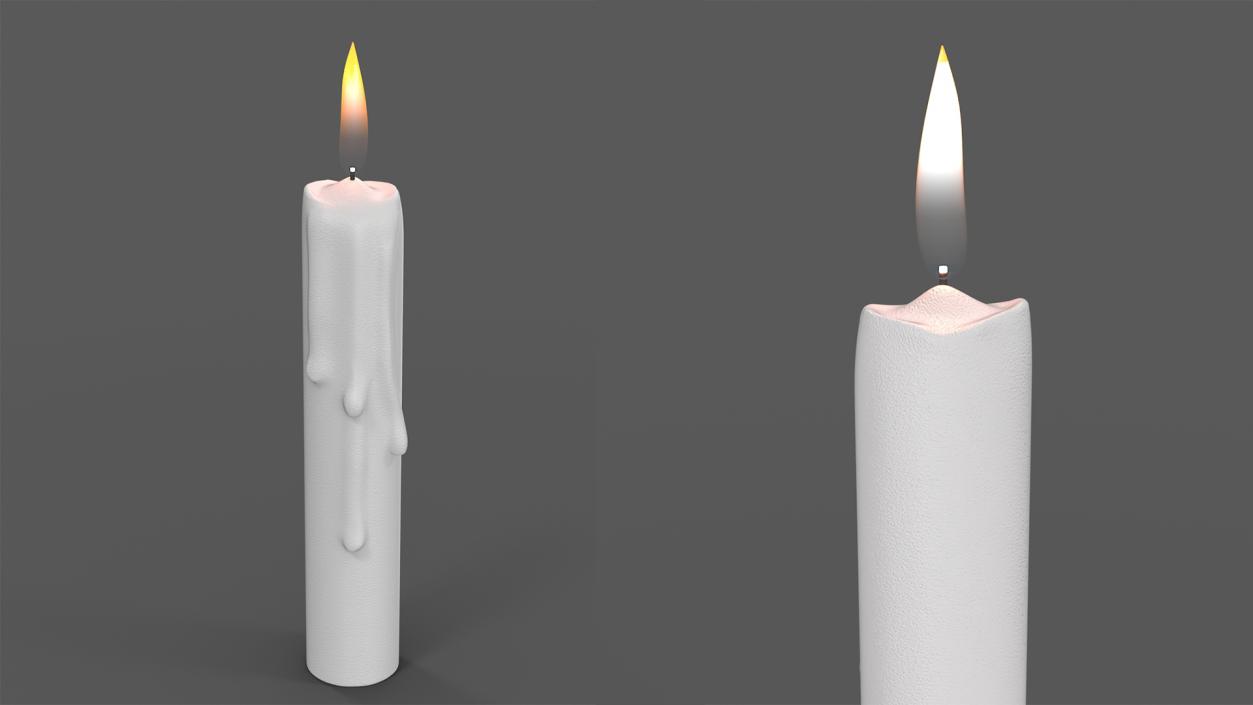 3D model Candles collection 4