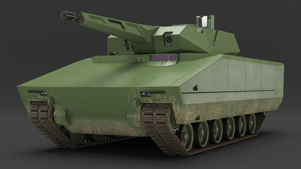 3D New Generation Tracked Infantry Fighting Vehicle model