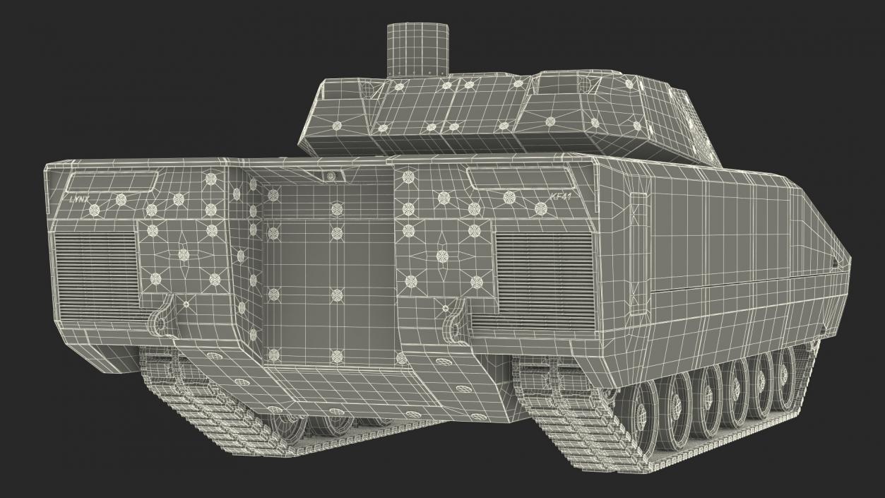 3D New Generation Tracked Infantry Fighting Vehicle model