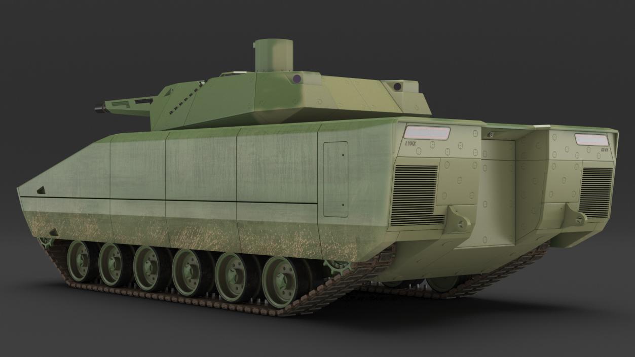 3D New Generation Tracked Infantry Fighting Vehicle model