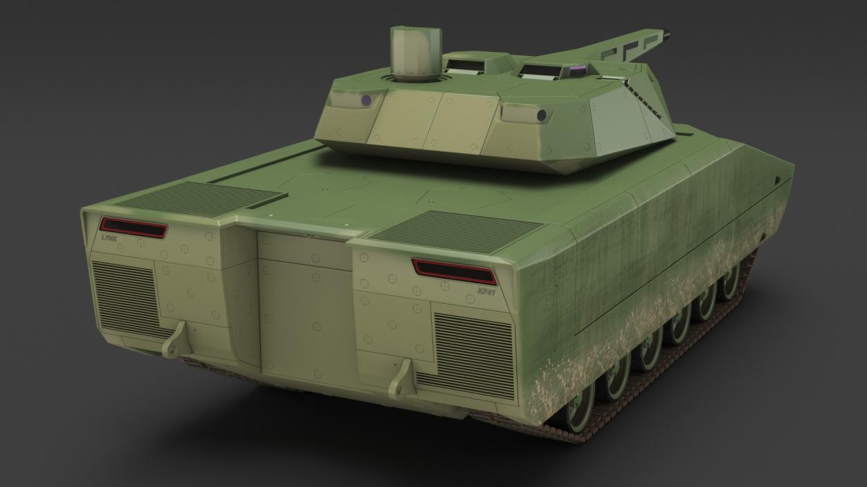 3D New Generation Tracked Infantry Fighting Vehicle model