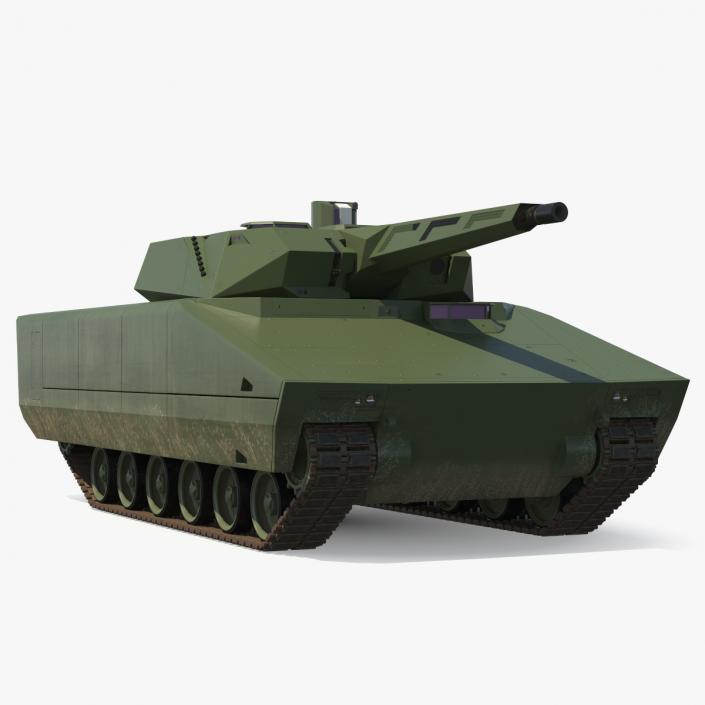 3D New Generation Tracked Infantry Fighting Vehicle model