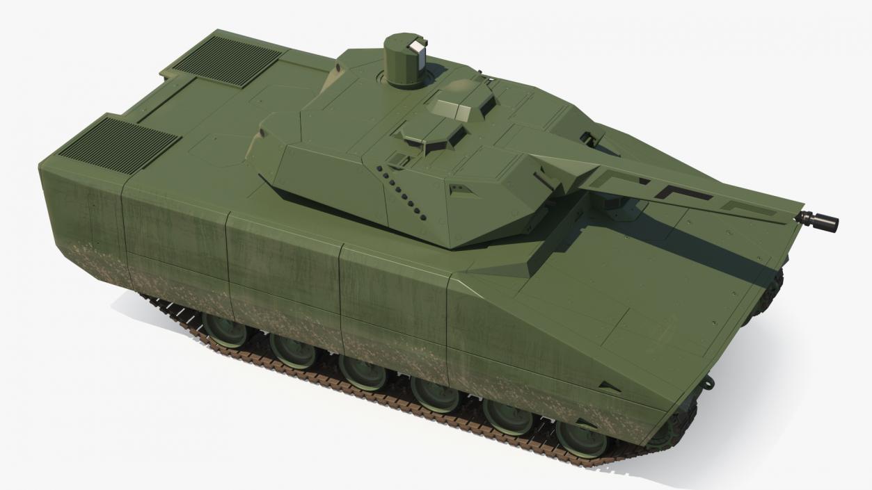 3D New Generation Tracked Infantry Fighting Vehicle model