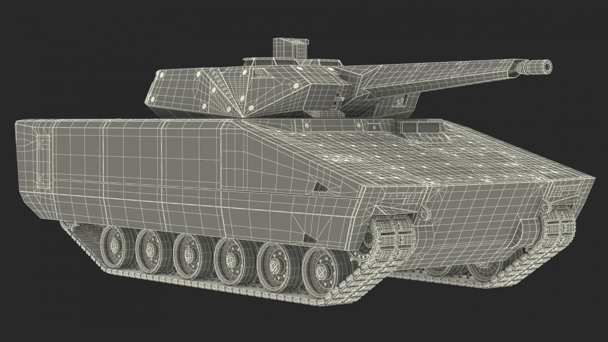 3D New Generation Tracked Infantry Fighting Vehicle model