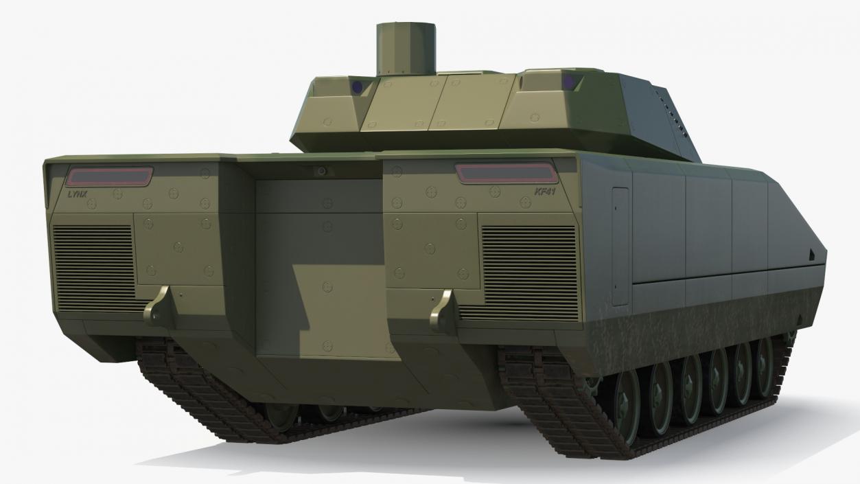 3D New Generation Tracked Infantry Fighting Vehicle model