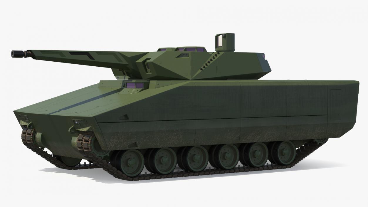 3D New Generation Tracked Infantry Fighting Vehicle model