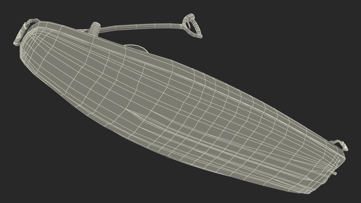 3D Jet Surfboard model