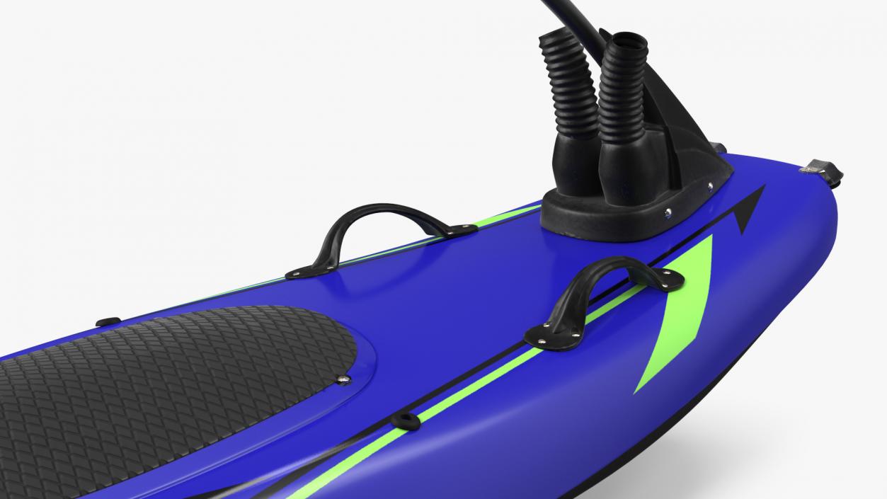 3D Jet Surfboard model