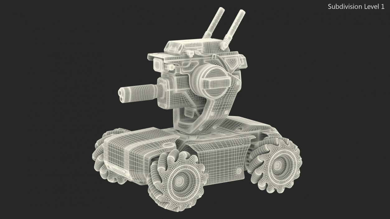 3D model Mini Tank Drone