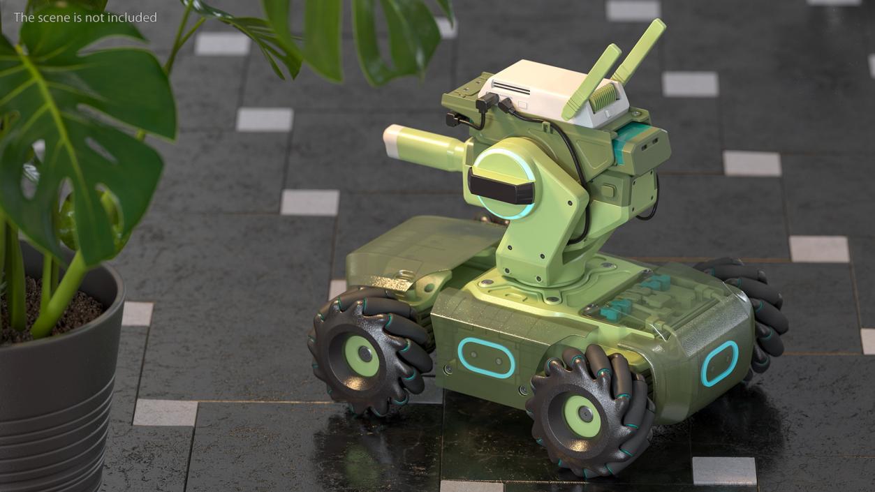 3D model Mini Tank Drone