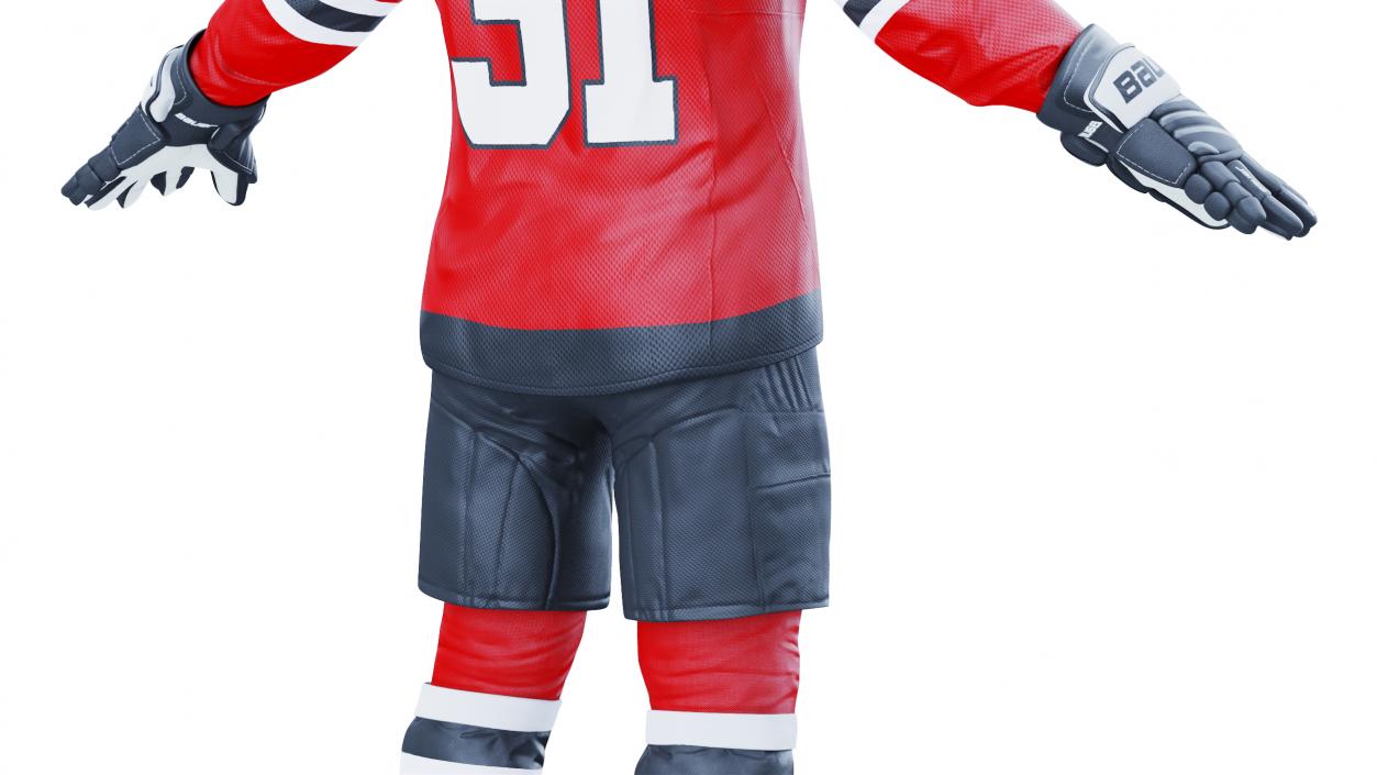 Hockey Uniform New Jersey Devils 3D