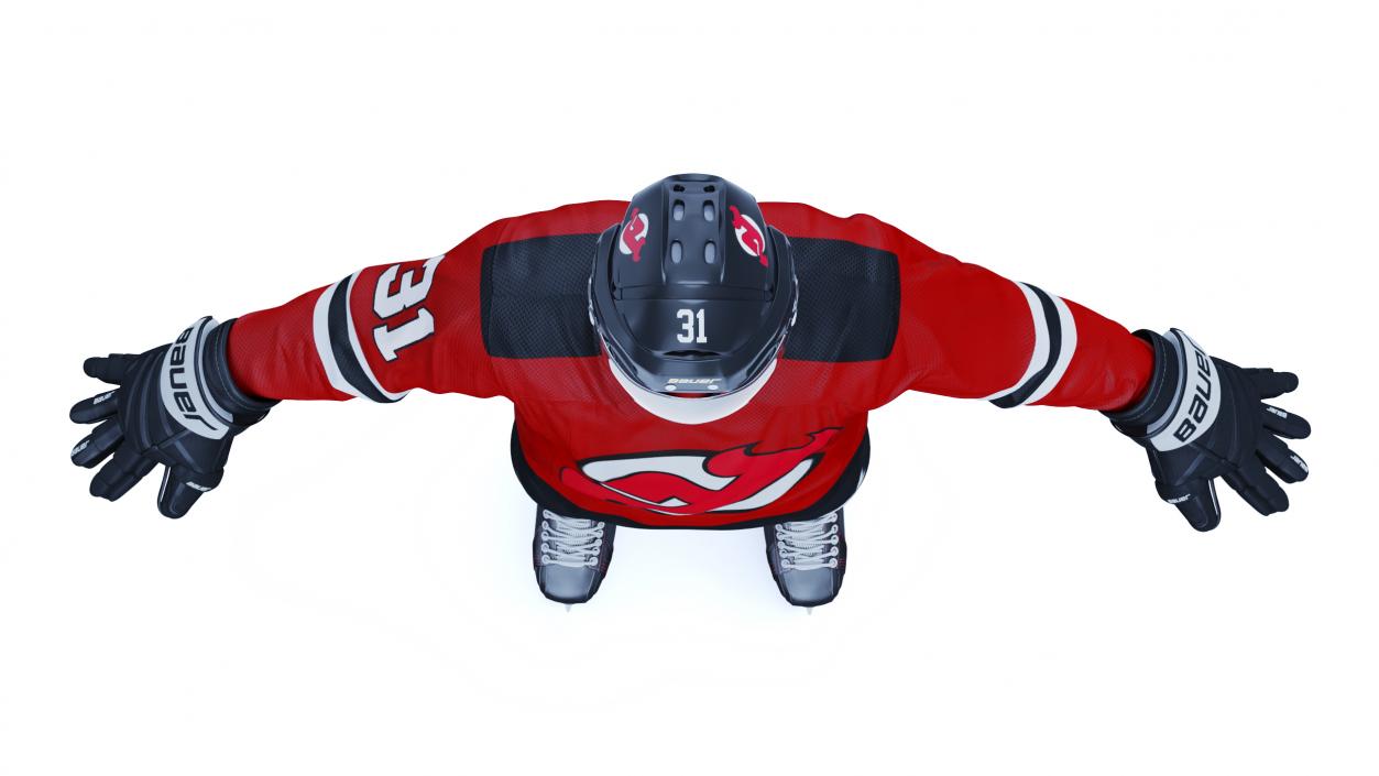 Hockey Uniform New Jersey Devils 3D