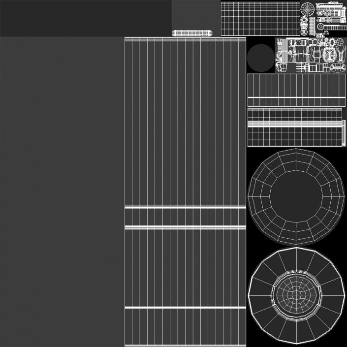 3D Angara A5 Rocket Tank