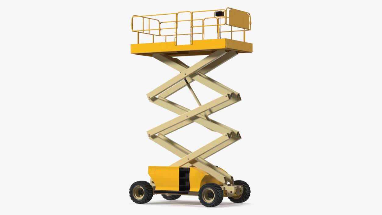 3D model Electric Platform Scissor Lift