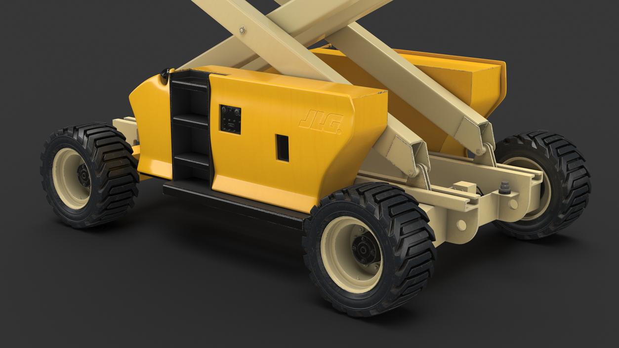 3D model Electric Platform Scissor Lift