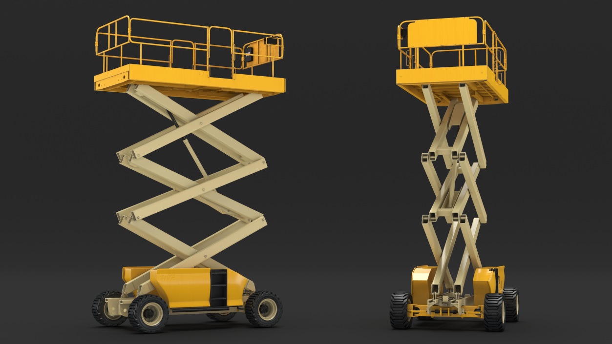 3D model Electric Platform Scissor Lift