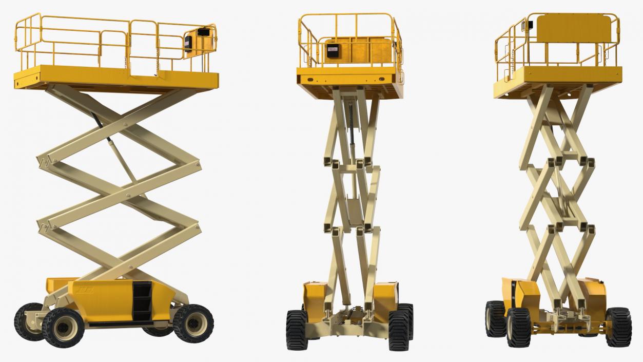 3D model Electric Platform Scissor Lift