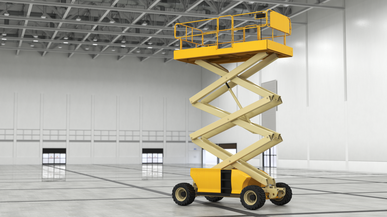 3D model Electric Platform Scissor Lift