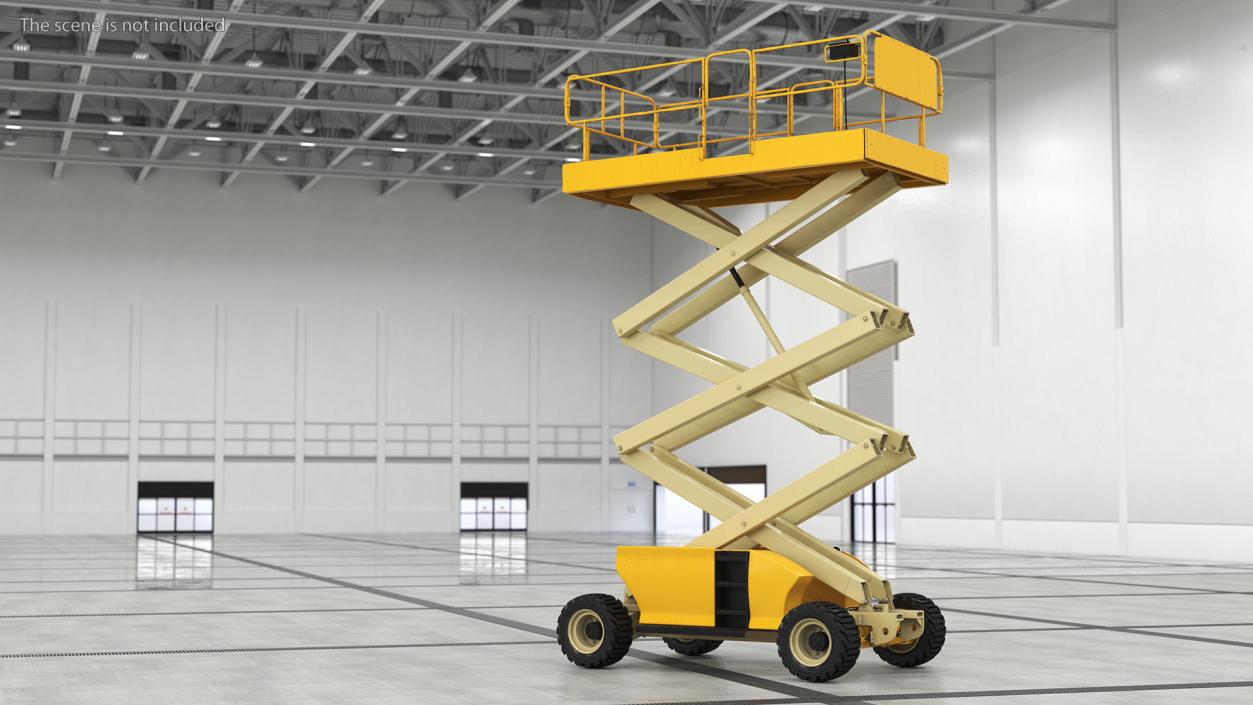 3D model Electric Platform Scissor Lift